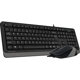Комплект (клавіатура + миша) A4Tech Fstyler F1010 Black/Grey (1147539) [107932] - мініатюра 3