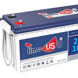 Акумулятор Timeusb LiFePO4 24V (25.6V/100Ah/2560Wh) (T24V100-100-BASIC-8-A160) [123765] - мініатюра 4