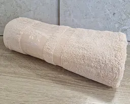Турецький бамбуковий махровий рушник Zeron 70х140 Bamboo Peach