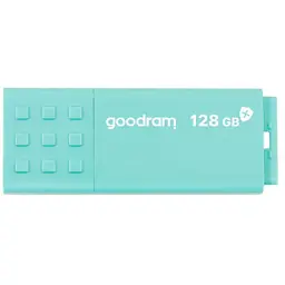 USB флеш накопичувач Goodram 128GB UME3 Care Green USB 3.2 (UME3-1280CRR11) - мініатюра 1