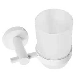 Склянка для зубних щіток Rea 322233B white REA-77091, Білий - мініатюра 2