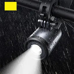 Ліхтар велосипедний Baseus PrimeTrip Series Dual-Color Bike Light 2-in-1 (C12569000121-0) Cosmic Black - мініатюра 6