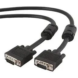 Кабель мультимедійний VGA 1.8m HD15M Pro black REAL-EL (EL123500043)