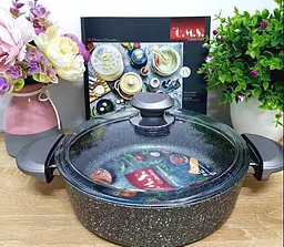 Сотейник O.M.S. Collection 3310-22см 2,3л Grey - мініатюра 2