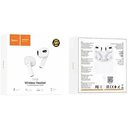 Навушники Hoco Soundman True Wireless BT Headset EW09 білі 6931474755704 - мініатюра 7
