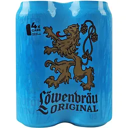Уцінка. Набір пиво Lowenbrau Original світле 5.1% 4*0.5 л з/б 