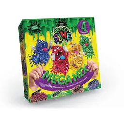 Безпечний освітній набір для проведення дослідів Danko Toys Crazy Slime 4в1 укр (10) SLM-03-01U,02U (2000902776636)