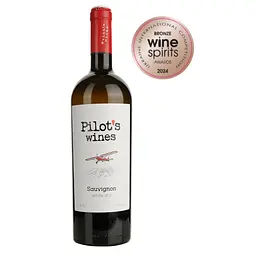Вино Pilot’s Wines Sauvignon біле сухе 0.75 л - мініатюра 2