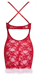 Сорочка Cottelli Lingerie X-Mas S/M (червоний) - мініатюра 6