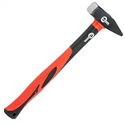Молоток слюсарний c ручкою з фібергласу 500г INTERTOOL HT-0205 - мініатюра 9