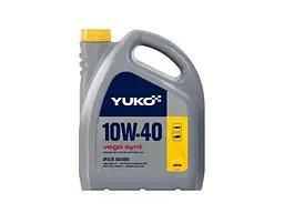 Масло моторне напівсинтетичне YUKO 10W-40 4л VEGA SYNT API SL/CF 4,0 л