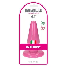 Анальна пробка - Toyz4lovers Italian Cock 4,5" - мініатюра 4