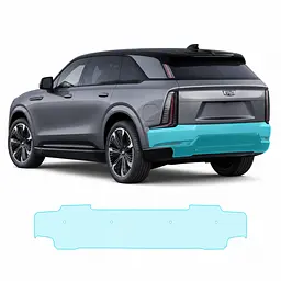 Антигравійна захисна бронеплівка за лекалами для Cadillac Escalade IQ EV 2024- задній бампер