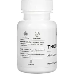 Гліцинат молібдену Thorne 60 капсул - мініатюра 3