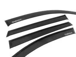 Дефлектори вікон ветровики Nissan Qashqai 2007-2014 Скотч 3M Voron Glass - мініатюра 3