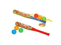 Спортивна гра Бейсбол M-Toys, 1 біта, 3 шарики, 10130 - мініатюра 2
