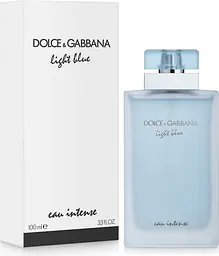 Оригінал Dolce Gabbana Light Blue Eau Intense 100 мл ТЕСТЕР парфумована вода