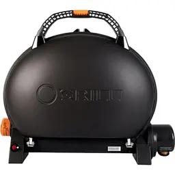 Портативний газовий гриль O-Grill 500 переносний, чорний + шланг у подарунок! - мініатюра 3