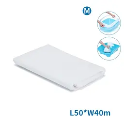 Білий мішок для сміття котячого лотка 50×40 см