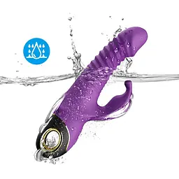 Вібратор-кролик B - Series Joy Zing 22.7 см (рожевий) - мініатюра 17
