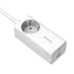 Мережевий фільтр Proove Power Strip PD-02 65W (2 Type-C + 1USB) white (PSP165210001) - мініатюра 9