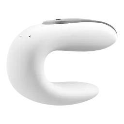 Вібратор Satisfyer Double Fun Partner 9.3 см білий - мініатюра 2