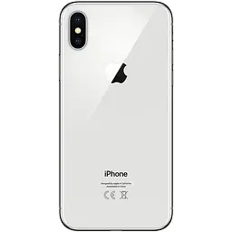 Смартфон iPhone X 64GB model A1901 Grade B Seller Refurbished Silver - мініатюра 3