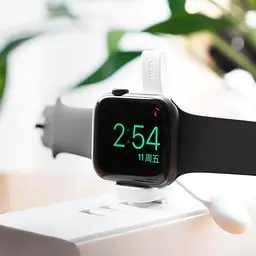 Бездротовий зарядний пристрій Hoco CW19 iWatch 2.5W White - мініатюра 7