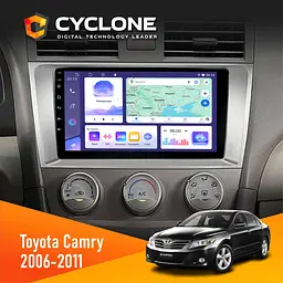 Штатна магнітола Toyota Camry 2006-2011 Cyclone C10-011 4x64, DSP Cyclone (НФ-00009014)