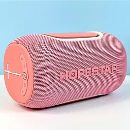 Колонка портативна Hopestar H65 20W Bluetooth з ргб-підсвіткою LED рожева - мініатюра 3
