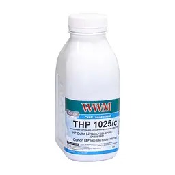 Тонер HP CLJ CP1025/Canon LBP 5050/7100, 35г Cyan WWM (HP1025C)