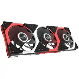 Кулер до корпусу ASUS ROG Eurux GR120 FAN ARGB Reverse Black 3in1 (90DA00K0-B09020) - мініатюра 2