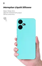 Чехол ArmorStandart ICON для Tecno POVA NEO 3 (LH6n) Camera cover Light Blue (ARM70382) - мініатюра 7