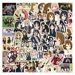Стікерпак Кей-он! Набір наклейок GeekLand K-On! 50 штук - мініатюра 3