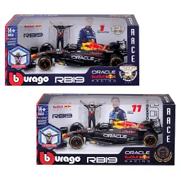 Автомодель з фігуркою - Red Bull Racing RB19 (1:24), в асортименті