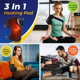 Масажер для коліна з підігрівом AFDEAL з червоним світлом, бездротовий підігрів коліна з червоним світлом та вібрацією - мініатюра 6