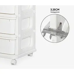 Дитячий стелаж Mealux Owen White (KD-E012 White) - мініатюра 5