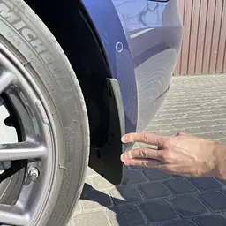 Бризковики для Tesla Model 3 2017-2024 Комплект 4 шт (OEM: 1523840-00-A, 1547974-00-C) - мініатюра 4