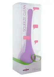 Анальний душ Seven Creations Squeeze Clean 250 мл (фіолетовий) - мініатюра 2