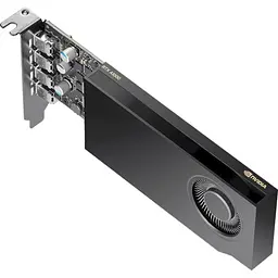 Відеокарта PNY NVIDIA QUADRO RTX A1000 8GB LowProfile OEM (VCNRTXA1000-SB) (GDDR6, 128 bit, PCI-E v4.0) - мініатюра 4