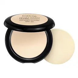 Компактна пудра для обличчя IsaDora Velvet Touch Ultra Cover SPF 20, відтінок 60 (Fair Porcelain), вага 7,5 г (551389) - мініатюра 2