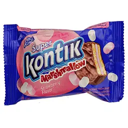 Печенье Konti Super Kontik с маршмеллоу и клубничным вкусом 30 г (771648)