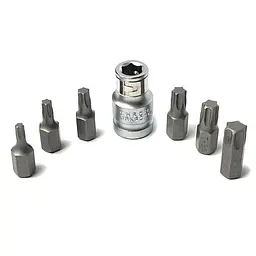 Набір біт Torx Зірочки King Roy 7 предметів Оригінал (31561) - мініатюра 3