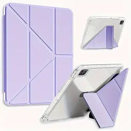 Чохол до планшета BeCover Ultra Slim Origami Transparent Apple iPad Pro 11" M4 2024 Purple (711692)