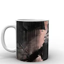 Кухоль GeekLand Каратель Punisher ручна рисовка PS.02.018 330 мл білий - мініатюра 2
