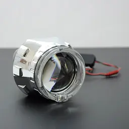 Лінза біксенон маска LED 2.5' (D63 мм) H1 / Н4 / Н7 / Широке охоплення 2 шт. - мініатюра 2