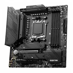 Материнська плата MSI MAG B650M MORTAR WIFI (MAG B650M MORTAR WIFI) (Socket AM5, AMD B650, Micro-ATX) Б/в - мініатюра 3