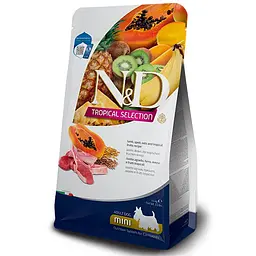 Сухий корм Farmina N&D Tropical Selection Lamb Adult Mini для собак маленьких порід з ягням та тропічними