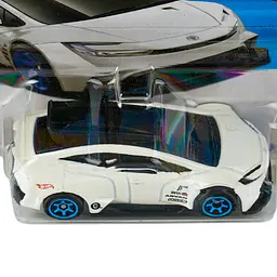 Базова машинка Hot Wheels HW J-Imports 2026 Toyota Prius Custom біла (5785) JJH37-N521 - мініатюра 2