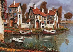 Пазл Art Puzzle Будинки в Черкьо Італія 1000 ел. (4232) - мініатюра 2